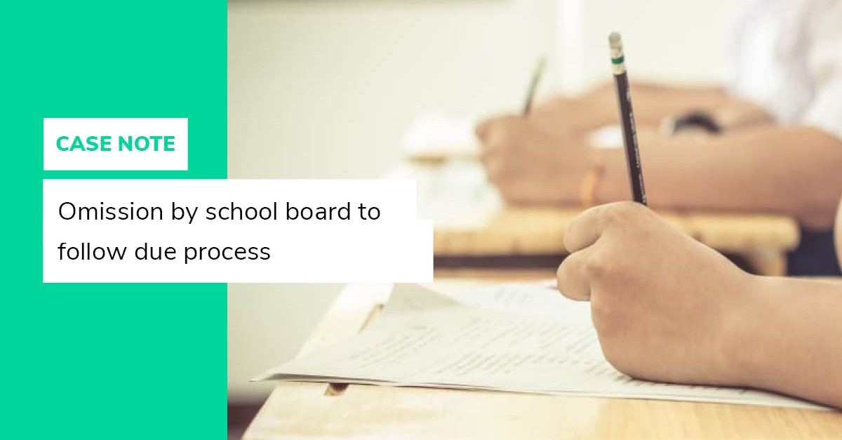 Chief Ombudsman finds school board's decision to exclude student unreasonable - Vimarsana News